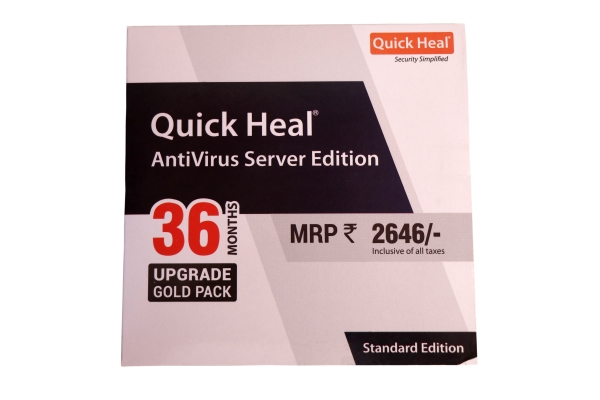 QUICK HEAL UPGRADE SERVER
1 USER 3 YEARS