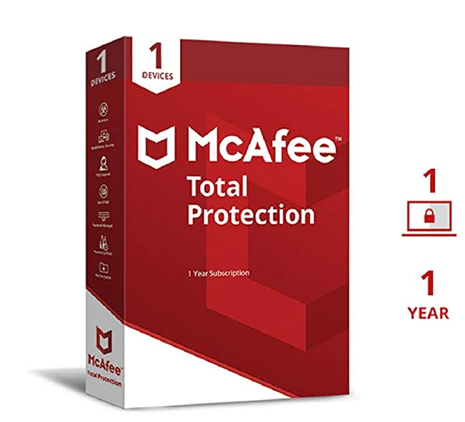 McAfee Total Protection 
1 User 1 Year