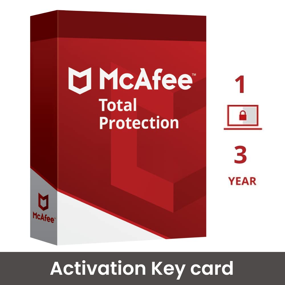 McAfee Total Protection
1 Device 3 Years