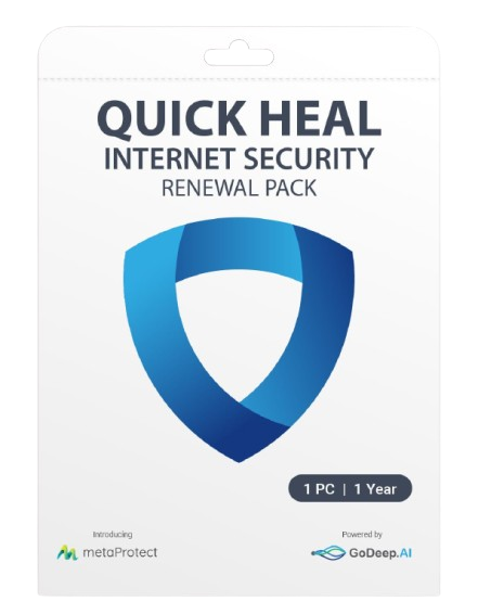 Quick Heal Internet Upgrade (Renewal)
1 PC 1 year