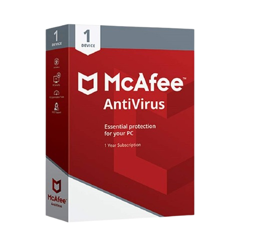 McAfee Antivirus 
1 User 1 Year
