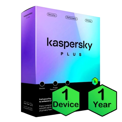 Kaspersky Plus
1 Device 1 Year