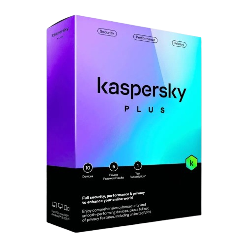 Kaspersky Plus 
1 User 3 Years